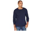 Lucky Brand Neps Crew Neck Shirt (navy) Men's Clothing