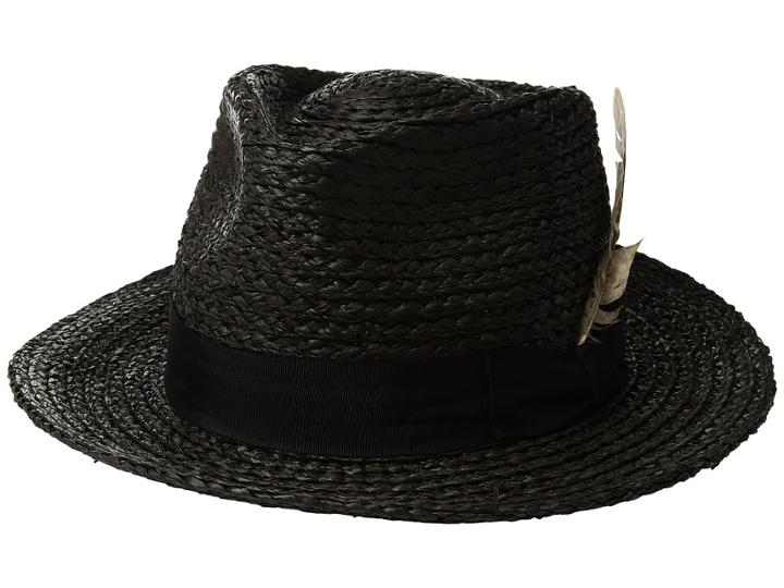 Brixton Crosby Fedora (black) Fedora Hats