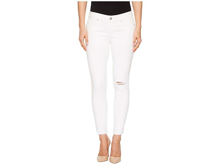 Levi's(r) Womens 711 Ankle Skinny (wash Out White) Women's Jeans