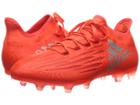 Adidas X 16.2 Fg (solar Red/silver Metallic/hi-res Red) Men's Cleated Shoes