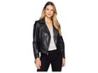 Scully Rachelle Studded Ladies Saturday Night Ladies Leather Jacket (black) Women's Coat