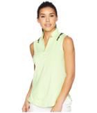 Jamie Sadock Anaconda Sleeveless Top (shockwave) Women's Sleeveless