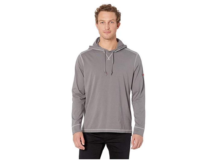 Tommy Bahama Bali Skyline Long Sleeve Hoodie (cave) Men's Clothing