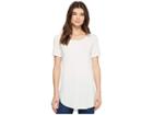 American Rose Ember Short Sleeve Round Neck Top (ivory) Women's Clothing