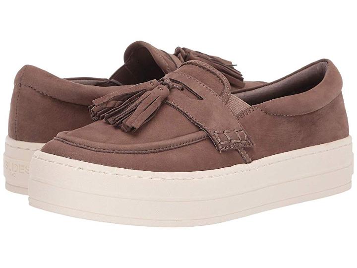 J/slides Hallie (taupe Nubuck) Women's Shoes