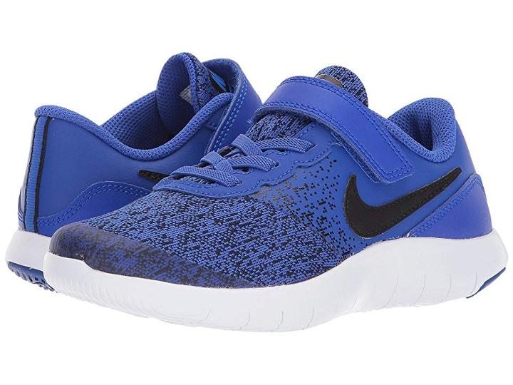 Nike Kids Flex Contact (little Kid) (racer Blue/black/white) Boys Shoes