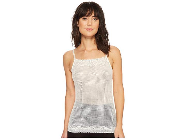 Commando Perfect Stretch Lace Cami Ca330 (ivory) Women's Sleeveless