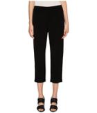 Eileen Fisher Cropped Trousers (black) Women's Casual Pants