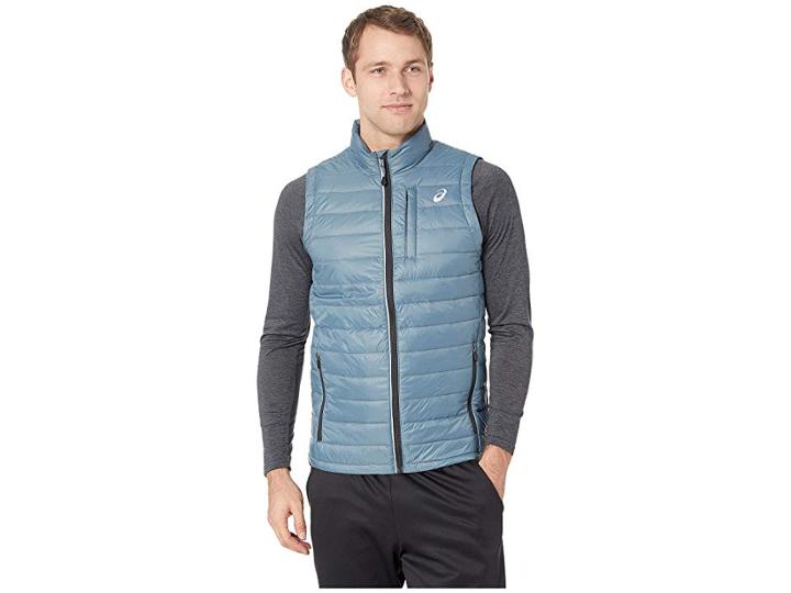 Asics Power Puffer Vest (ironclad) Men's Vest