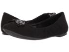 Jessica Simpson Neverly (black Microsuede) Women's Flat Shoes