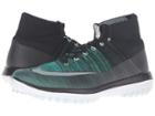 Nike Golf Flyknit Elite (black/clear Jade/glacier Blue/white) Men's Golf Shoes