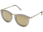 Le Specs No Smirking (mist Matte/gold Revo Mirror Polarized) Fashion Sunglasses