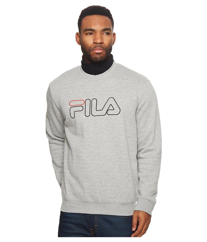 Fila Harlem Crew (varsity Heather/navy/red) Men's Clothing