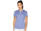 Nike Golf Dry Polo Short Sleeve Texture (purple Slate/flat Silver) Women's Clothing