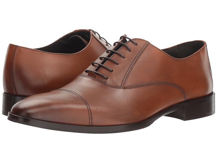 Bruno Magli Caymen (whiskey) Men's Dress Flat Shoes