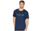 Travismathew The Birds Tee (heather Blue Nights) Men's T Shirt