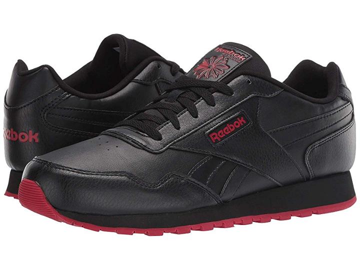 Reebok Classic Harman Run S (us-black/flash Red) Men's Shoes