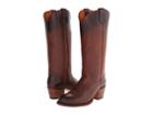 Frye Deborah Lug Tall (redwood Antique Pull Up) Cowboy Boots