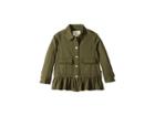 Kate Spade New York Kids Field Jacket (toddler/little Kids) (olive Green) Girl's Coat