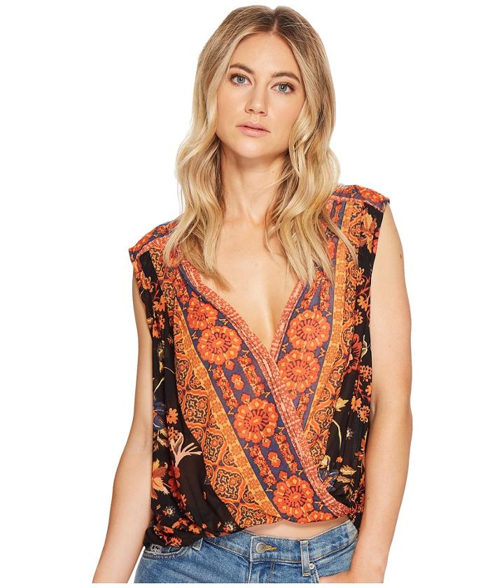 Free People Havana Muscle (black Combo) Women's Clothing