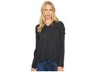 Roxy Wanted And Wild 2 Solid Knit Top (anthracite) Women's Clothing
