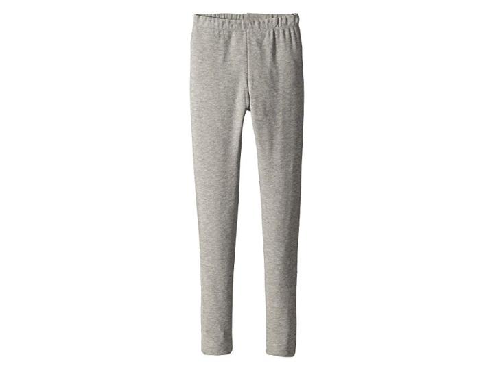 Chaser Kids Extra Soft Classic Leggings (big Kids) (heather Grey) Girl's Casual Pants