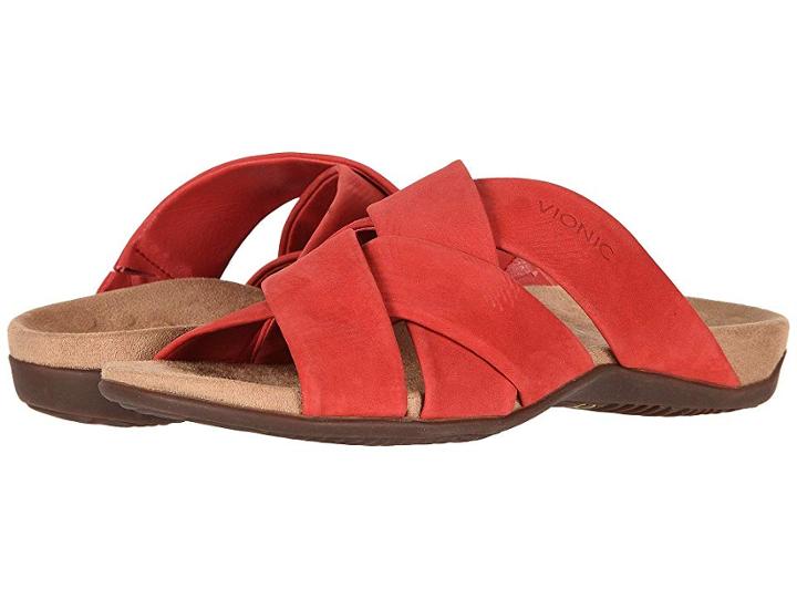 Vionic Juno (cherry) Women's Sandals