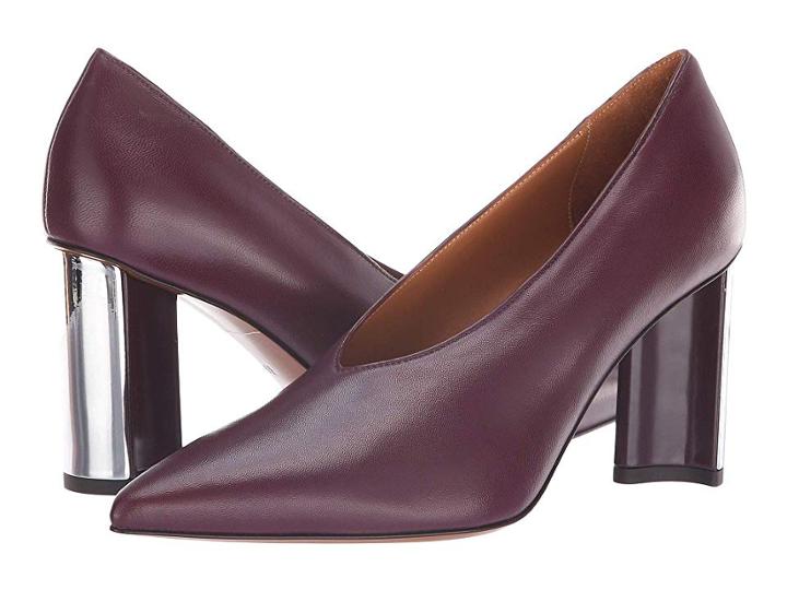 Clergerie Kathleen (aubergine Nappa) High Heels