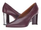Clergerie Kathleen (aubergine Nappa) High Heels