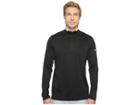 Nike Golf Dri-fit 1/2 Zip (black/white/white) Men's Long Sleeve Pullover