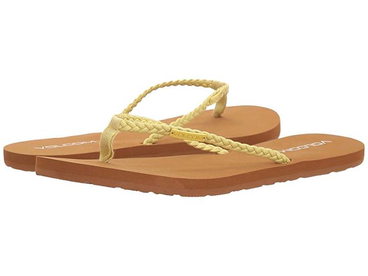 Volcom Weekender Sandals (citron) Women's Sandals