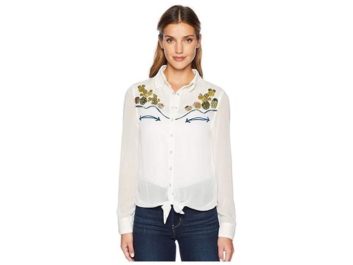 Double D Ranchwear Desert Shrooms Top (string) Women's Clothing