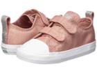 Converse Kids Chuck Taylor(r) All Star(r) 2v Ox (infant/toddler) (rust Pink/rust Pink/white) Girls Shoes