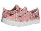Blowfish Play (blush Hippie Daze Print Canvas) Women's Lace Up Casual Shoes