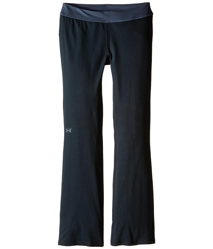Under Armour Kids Finale Studio Pants (big Kids) (black/true Gray Heather/stealth Gray) Girl's Casual Pants