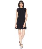 Juicy Couture Flirty Ruffle Dress (pitch Black) Women's Dress