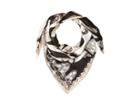 Echo Design Tiger Lily Square Scarf (black) Scarves