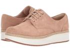 Clarks Teadale Rhea (beige Suede) Women's Lace Up Casual Shoes