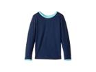 4ward Clothing Four-way Reversible Long Sleeve Scoop Jersey Top (little Kids/big Kids) (sky/navy) Girl's Sweater
