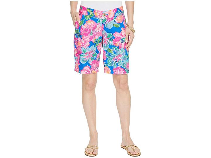 Lilly Pulitzer Chipper Short (beckon Blue Jungle Utopia) Women's Shorts