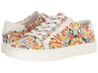 Tory Sport Ruffle Sneaker (psychedelic Geo/perfect Ivory) Women's Shoes