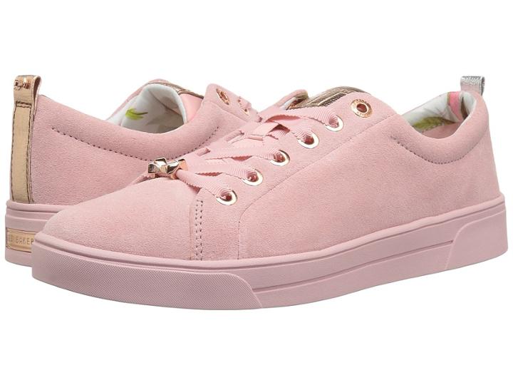 Ted Baker Kelleis (mink Pink Suede) Women's Lace Up Casual Shoes