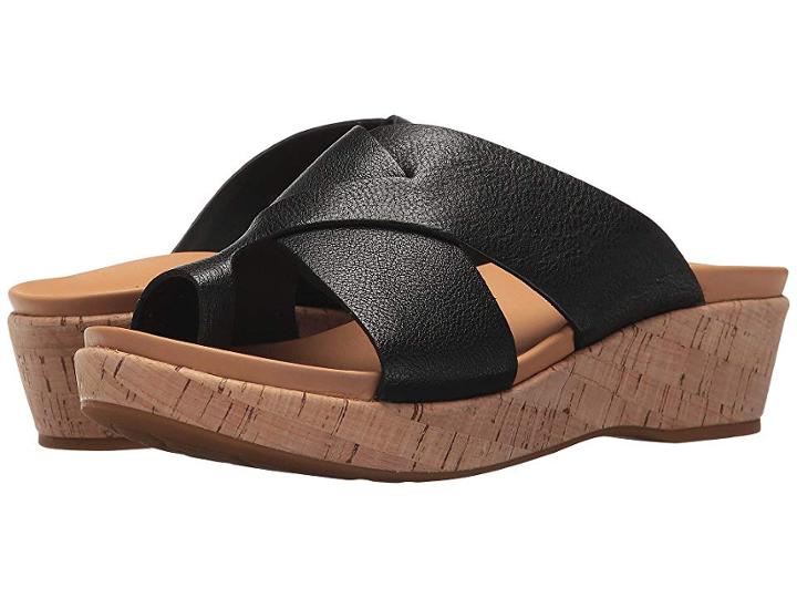 Kork-ease Baja (black Full Grain Leather) Women's Sandals