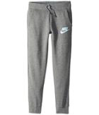 Nike Kids Sportswear Modern Pant (little Kid/big Kid) (carbon Heather/cool Grey/glacier Blue) Girl's Casual Pants