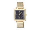 Steve Madden Square Case Ladies Alloy Band Watch Smw182 (gold) Watches