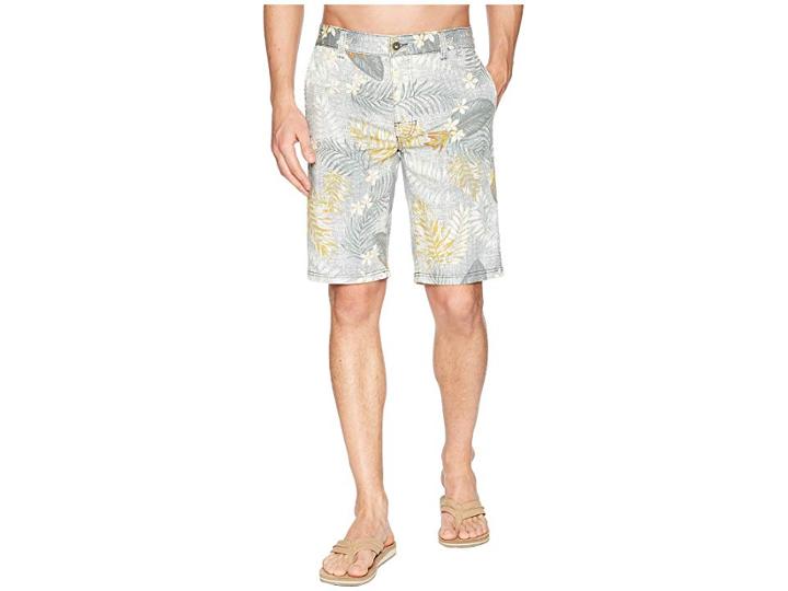 Prana Table Rock Chino Shorts (gravel Palm) Men's Shorts