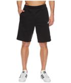 Adidas Essentials Cotton Shorts (black/white) Men's Shorts
