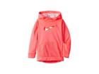 Nike Kids Therma Tunic Hoodie (toddler) (racer Pink) Girl's Sweatshirt