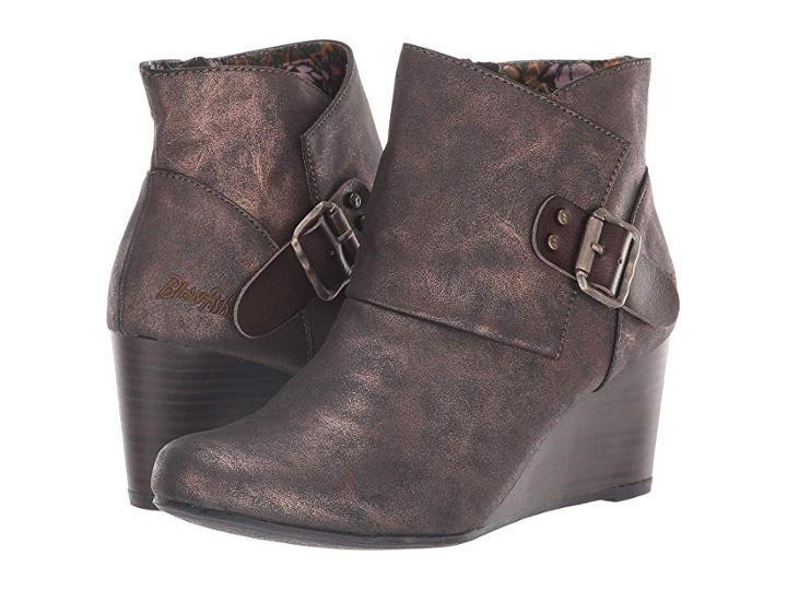 Blowfish Baldwin (bronze Slay Bell Metallic) Women's Pull-on Boots
