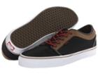 Vans Chukka Low ((leather) Black/brown) Men's Skate Shoes